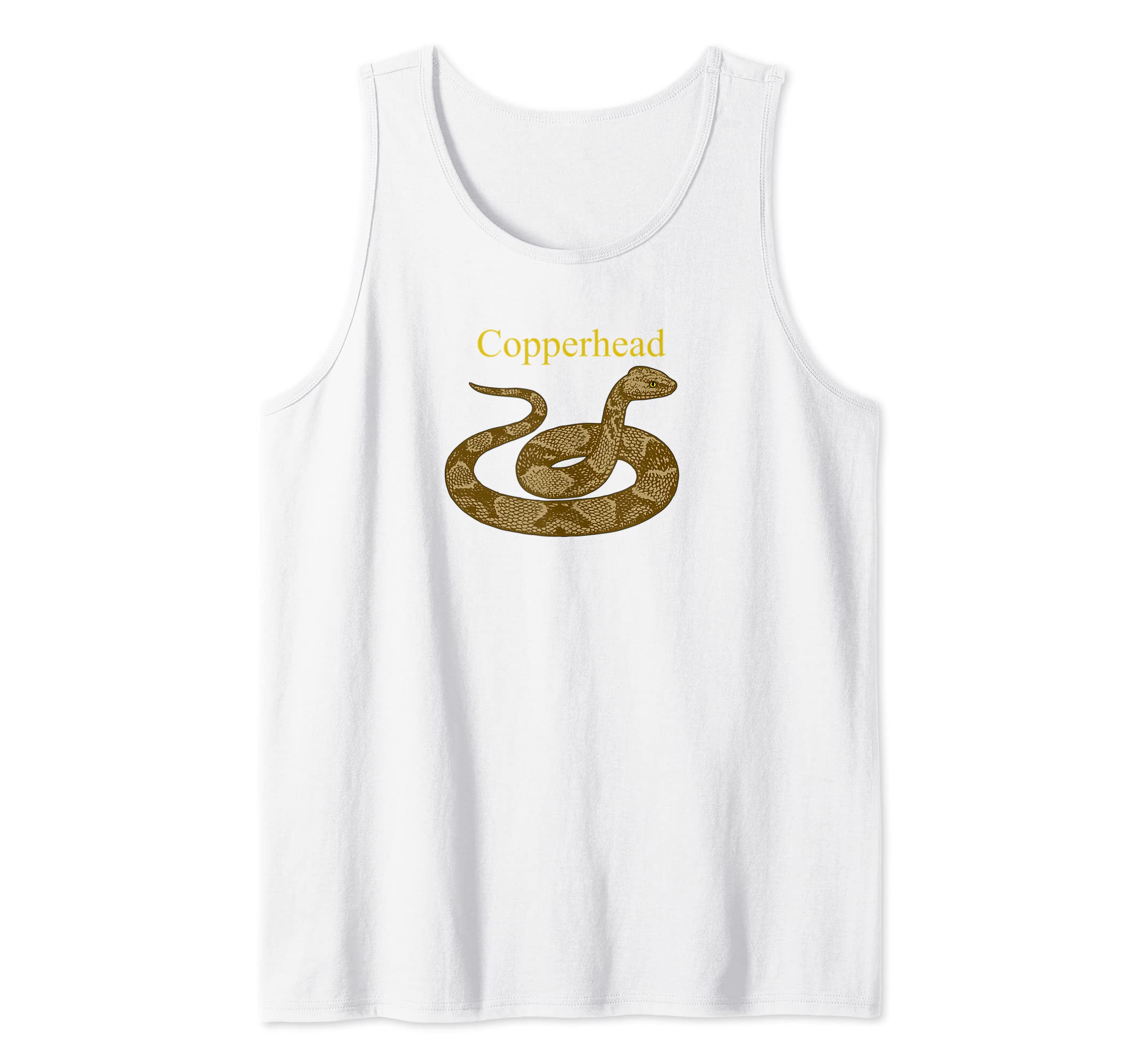 Copperhead Snake Venomous Pit Viper Reptile Tank Top
