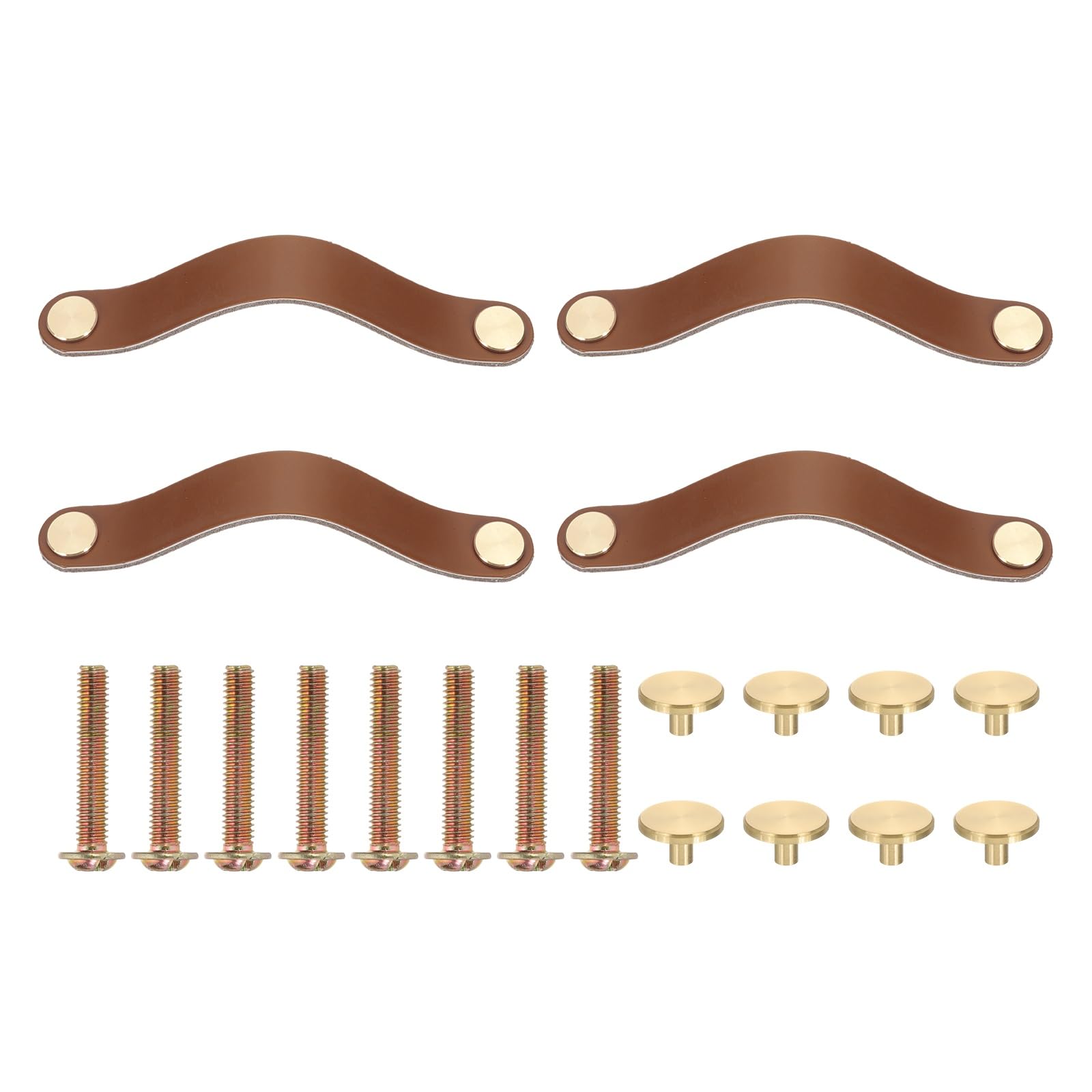 PATIKIL Leather Drawer Pulls