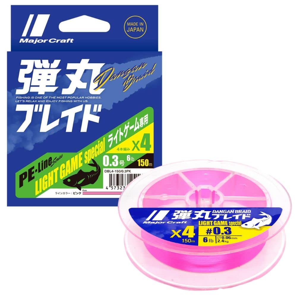Trecciato Dangan Braid Light 0,06 mm Rosa
