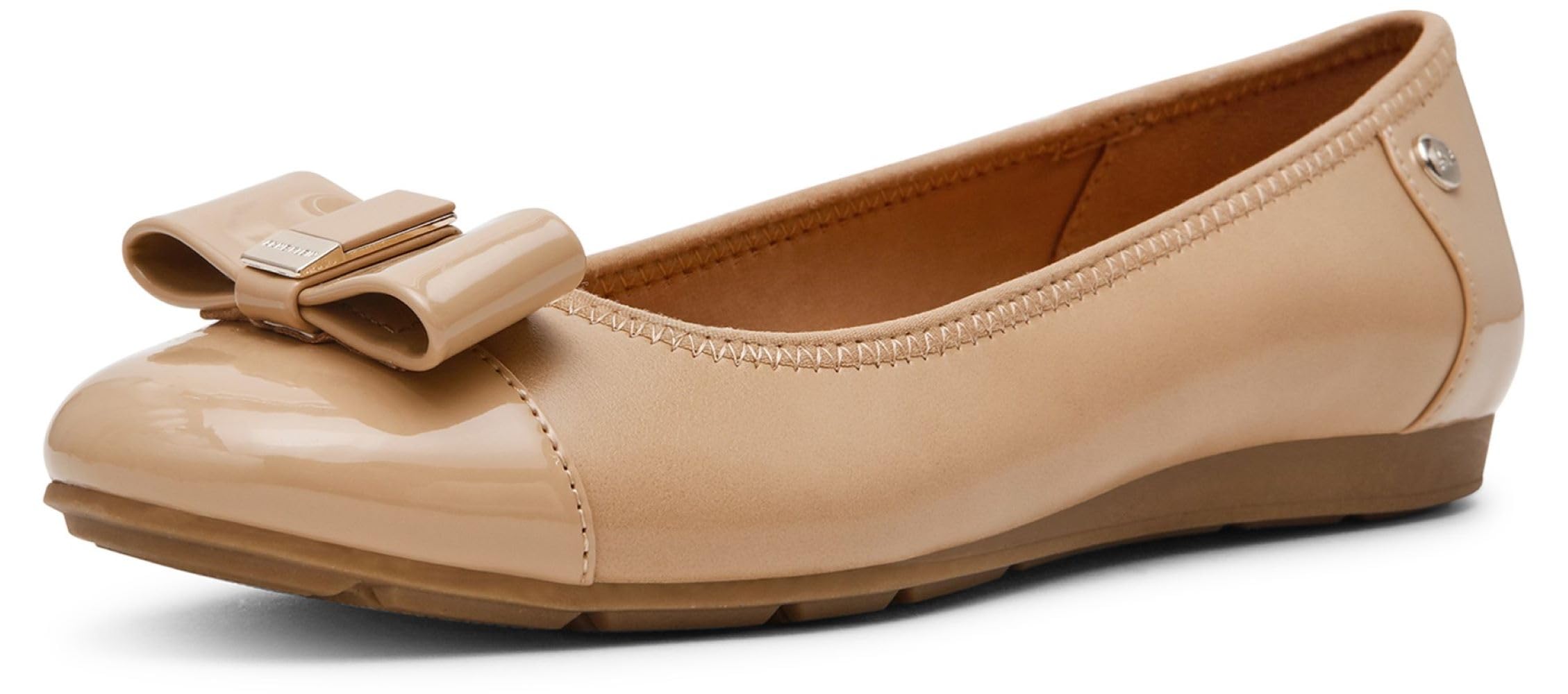Anne Klein Women's Alive Patent Ballet Flats