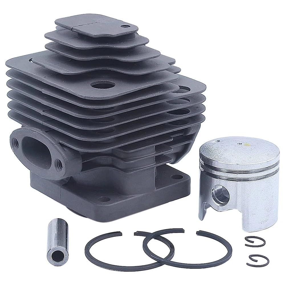 Pistón de Cilindro de 36mm con Juego de bujías Apto for cortacésped M TU33 TB33 TL33 BC330 BG330