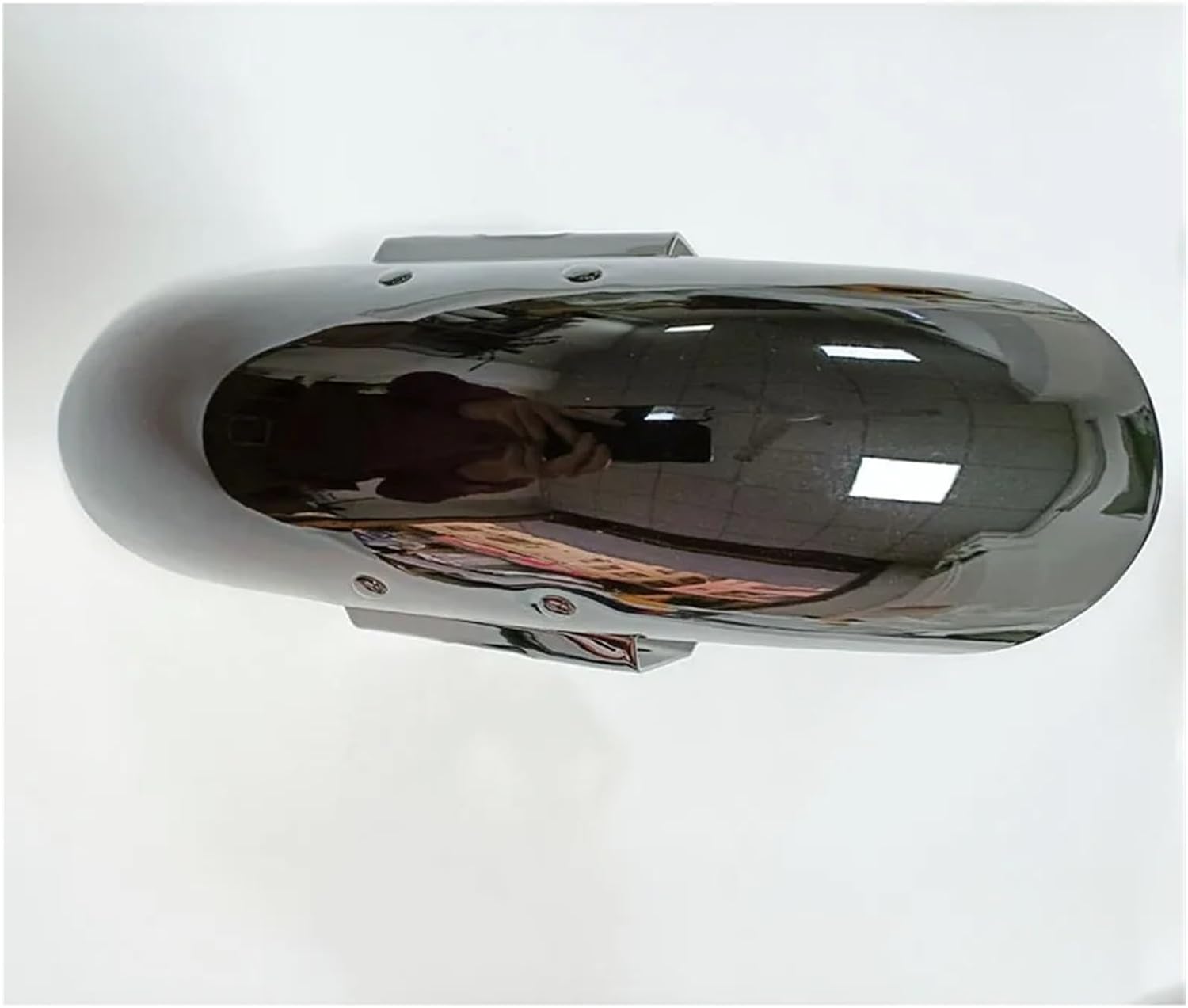 35mm Short Front Mudguard Fender Compatible With Sportsters Iron XL 883 1200 N R L 1998 1999 2000 2001-2019 Glossy Black