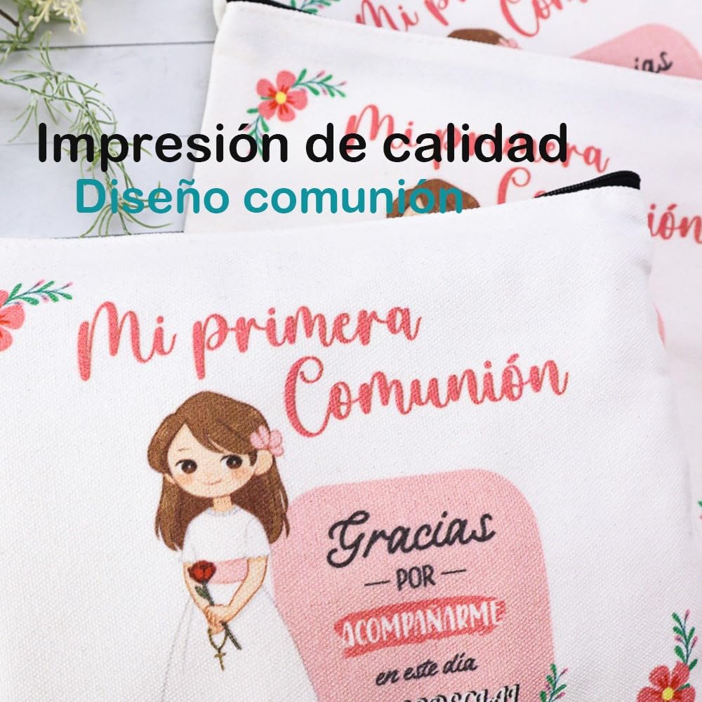Pack de 6 a 36 uds, Neceser comunión niño o niña, Neceser Mujer Detalle comunión,18x23.5cm, Detalles Invitados comunión, Recuerdos comunión, Detalles Mujer, Regalantes (30, Niño) — view 2
