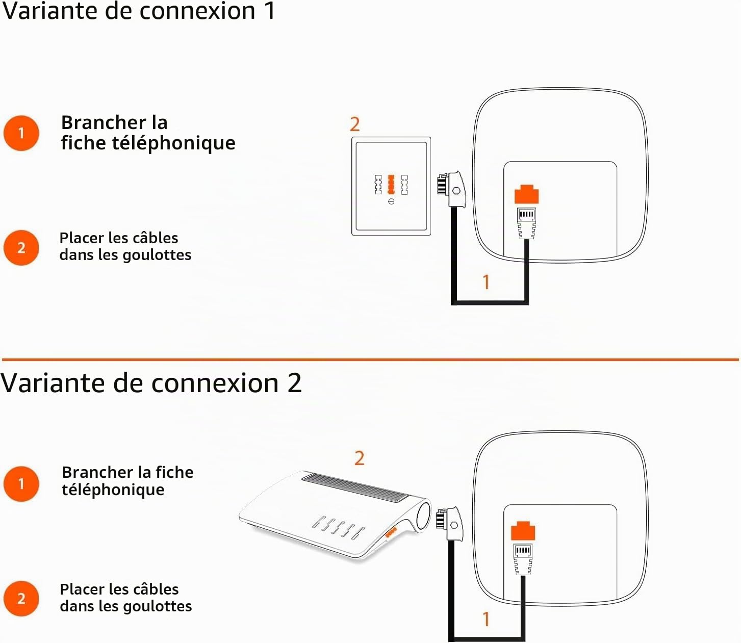Gigaset Desk 400 Téléphone Filaire avec câble élastique, Espace pour 10 entrées de numérotation abrégée, Rappel, Compatible avec appareils auditifs, DTMF ou numérotation par impulsions réglable, Noir