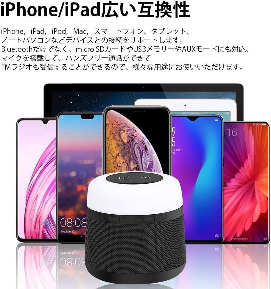 Amazon Co Jp Amazon Co Jp 限定 アボシ Bluetooth スピーカーカラーライ ブルートゥース スピーカー ワイヤレス スピーカー Bluetooth4 2 ポータブルスピーカー 6時間連続再生 内蔵マイク搭載 Tws搭載 低音強化 コンパクト Iphone Androidなど対応 Ab 04 家電 カメラ