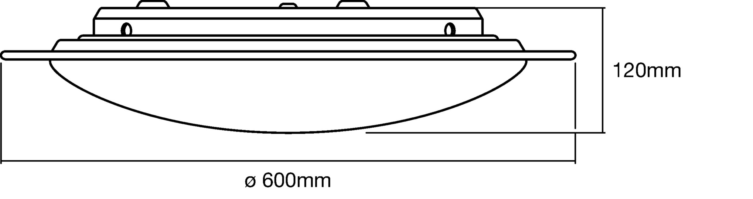 LEDVANCE Oprawa ścienna i sufitowa LED: for sufit, ORBIS® Sparkle / 38 W, 220…240 V, kąt rozsyłu światła: 120°, Ciepły biały/Zimna biel/Daylight, 2800…6000 K, materiał: aluminum, IP20