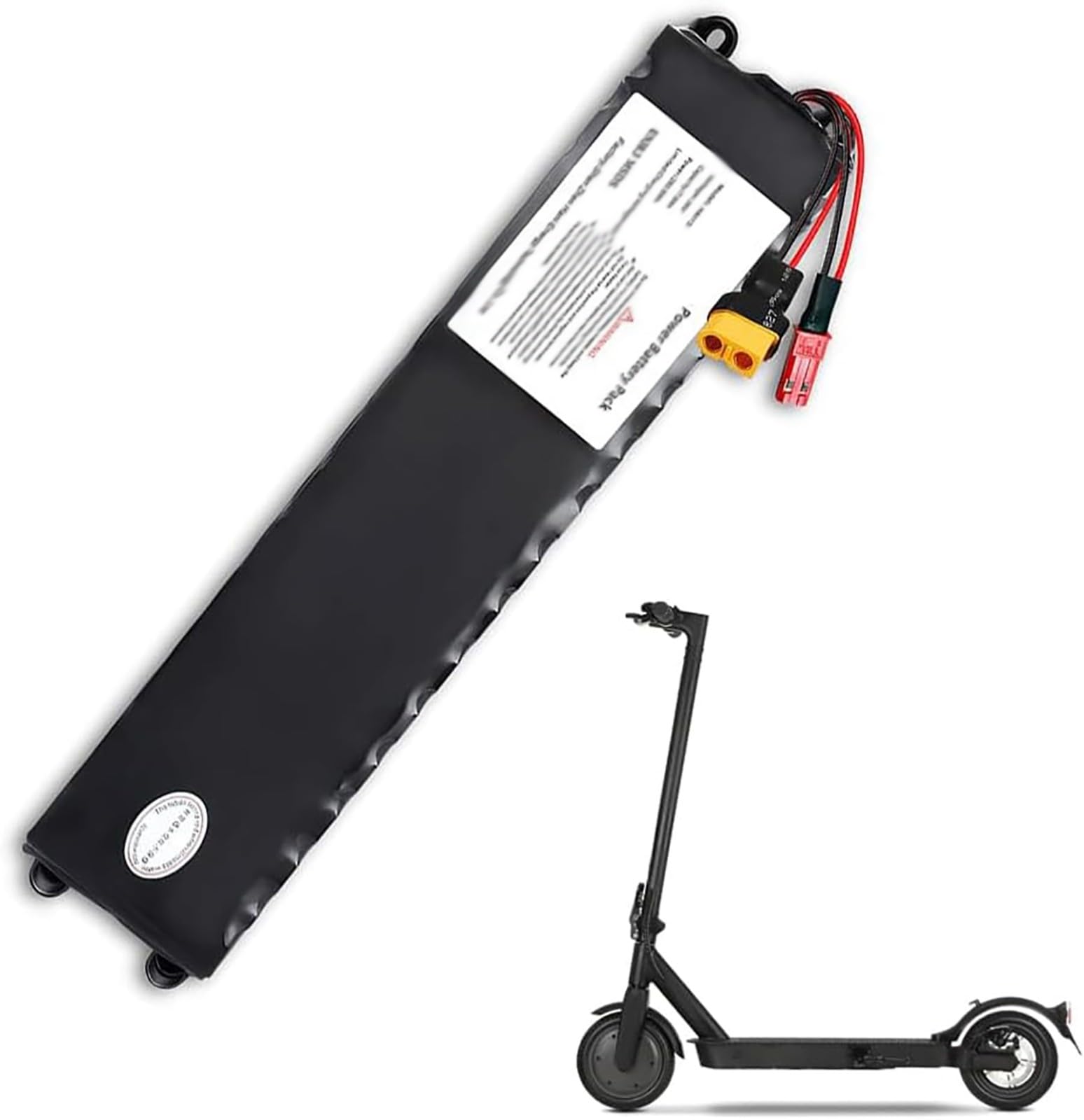 36V 7.8Ah Batteria Per Monopattino Elettrico, 36V 78000MAH Batteria di ricambio per M365 con XT60 senza comunicazione, 280.8Wh