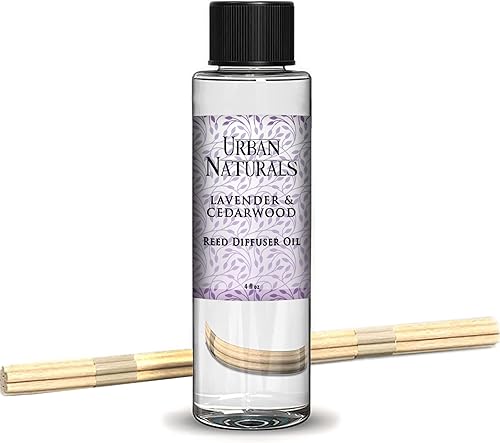 Miniatura 98 de Urban Naturals Citrus Bliss - Recambio de aceite de difusor de caña perfumada con mandarina y pomelo + varillas de repuesto | Aroma cítrico fresco y