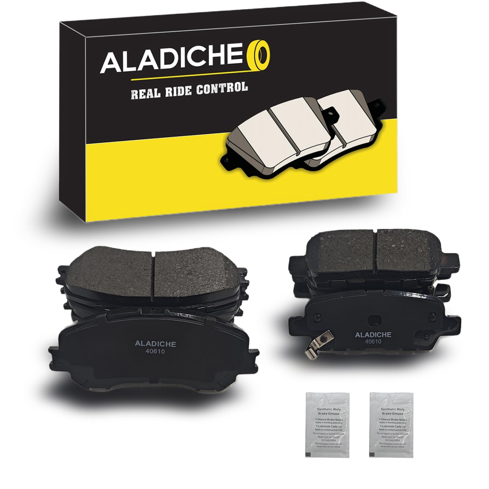 ALADICHE Ceramic Brake Pads Set