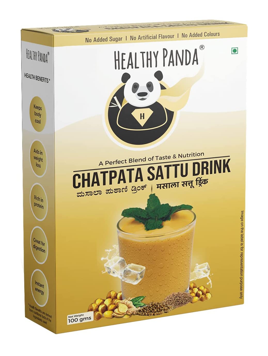 HEALTHY PANDA Chatpata Sattu Drink/Spicy Sattu Drink/Sattoo Weight Loss Drink/High Protein Drink/Healthy Drink (200 g) 100 g x Pack Of 2 (B09HRQRWRM) Amazon Price History, Amazon Price Tracker