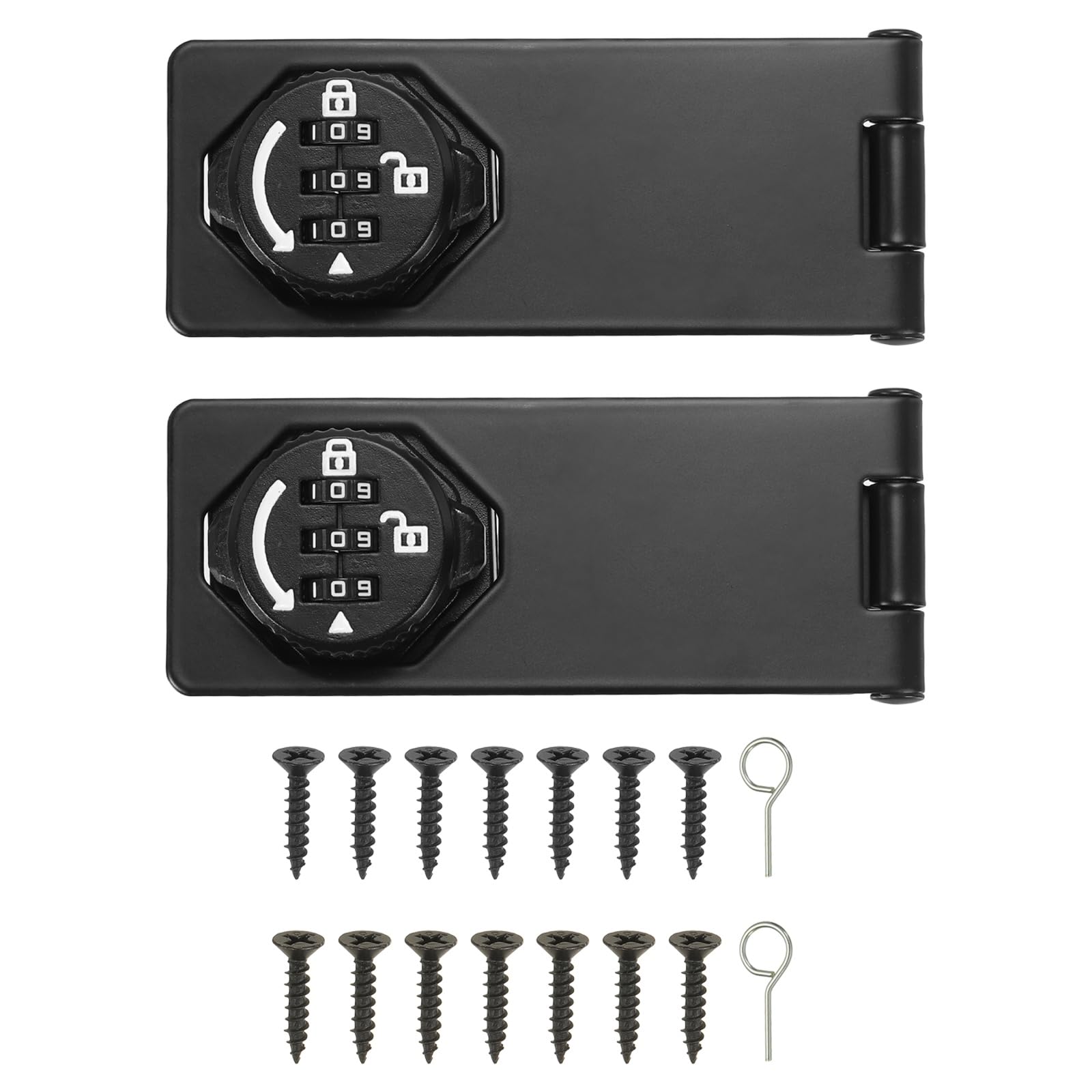 Serrure d'armoire à 3 chiffres PATIKIL anti oubli de clé pour placard