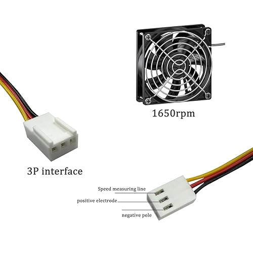 Miniatura 6 de Clyxgs Radiador de refrigeración por agua, radiador intercambiador de calor de aluminio de 12 tubos con ventilador para PC CPU, computadora, sistema