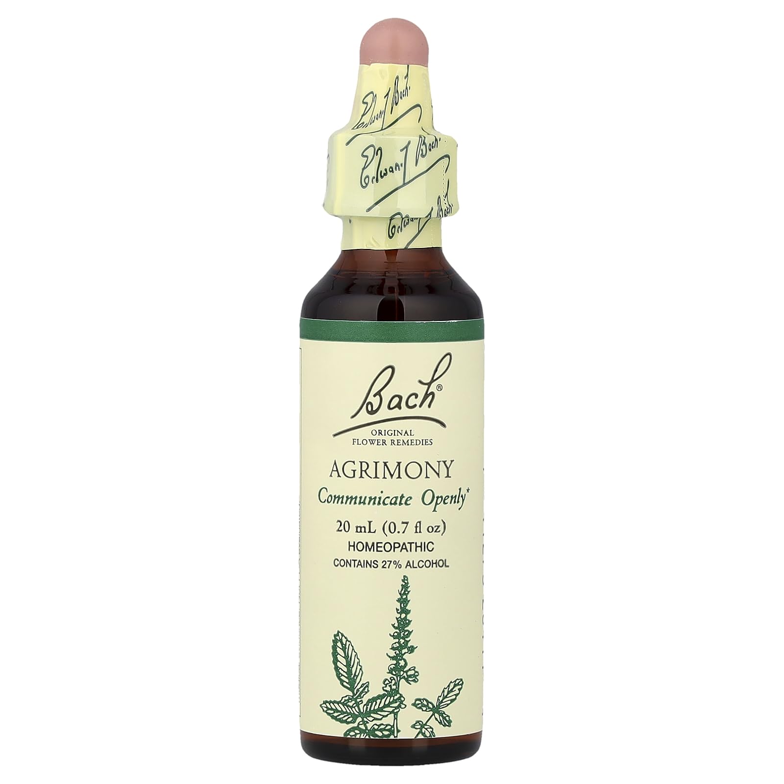 Bach Agrimony Bach Flower Essence .20 ml
