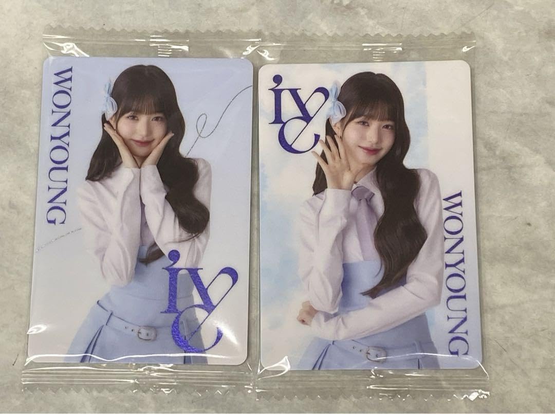 Amazon.co.jp: IVE ウエハース ウォニョン カード 2点 : おもちゃ