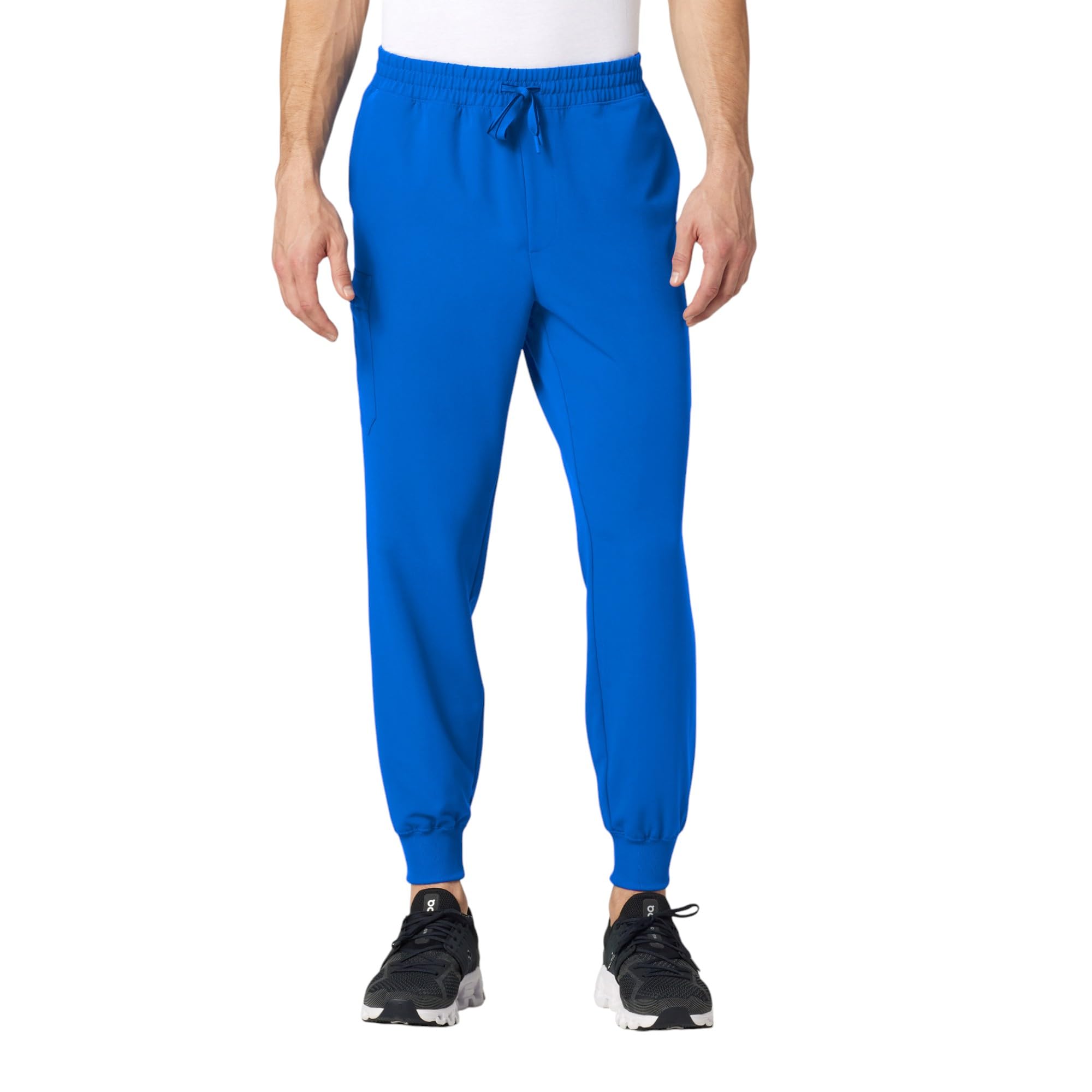 Jaanuu Osmo Men's 8-Pocket Classic Scrub Jogger - Royal Blue L