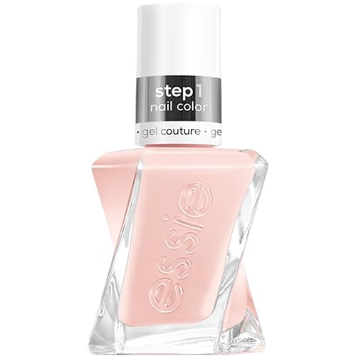 Essie Gel Couture Esmalte de Uñas de Larga Duración, Vegano 8-Free, Rosa Nude Transparente, Fairy Tailor, 0.46 fl oz