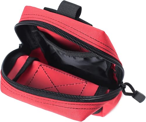 Miniatura 36 de Paquete de 2 bolsas Molle – Bolsa táctica compacta para EDC resistente al agua Canela