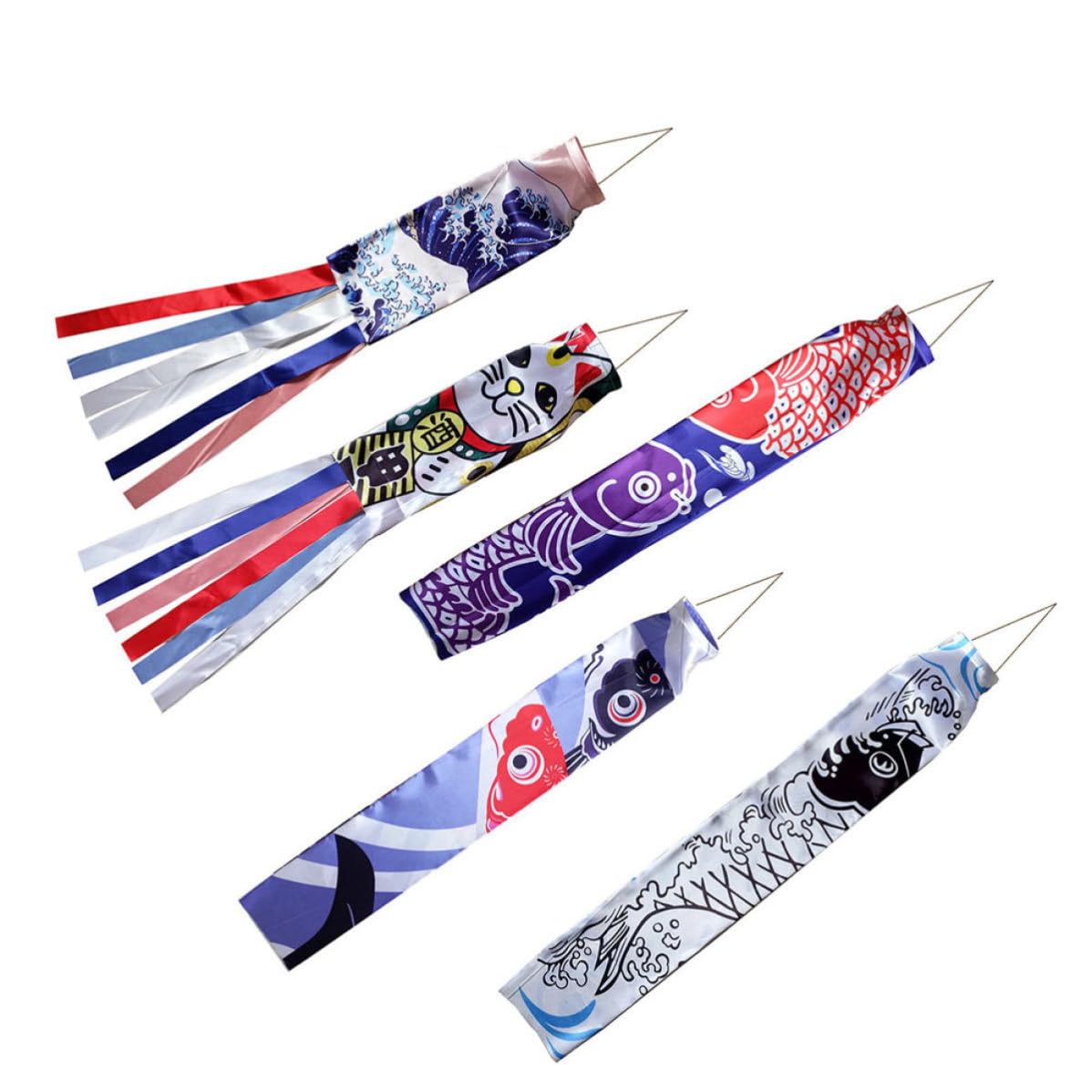 Drapeaux de carpe japonerie durables contre l'humidite extérieure