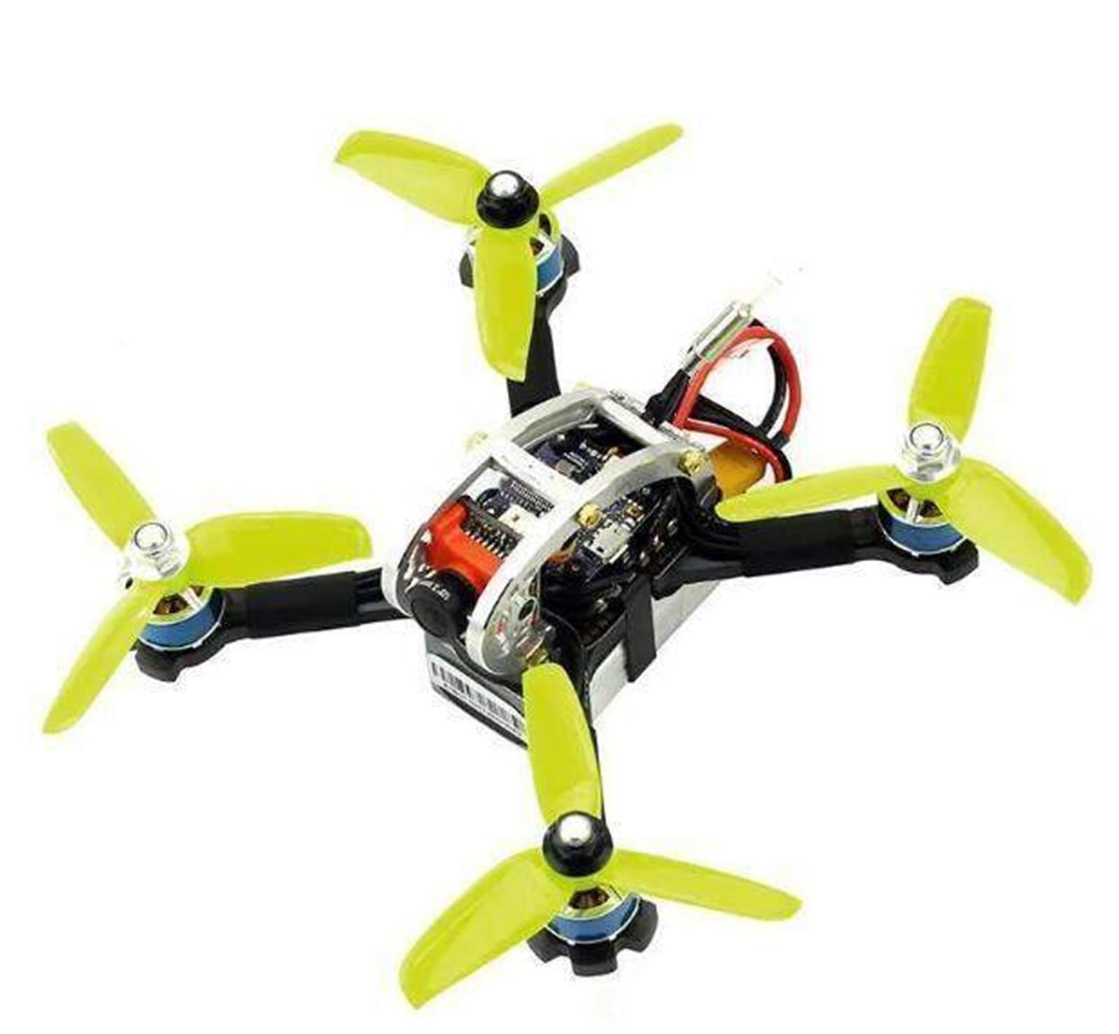 IWBR FPV EGG FPVEGG PRO 138mm RC Drone FPV Racing zestaw ze szkieletem 4mm włókno węglowe z 10 parami 3140 rekwizytów ŚWIATŁO dla KINGKONG/dla LDARC (Color : FPV EGG KIT)
