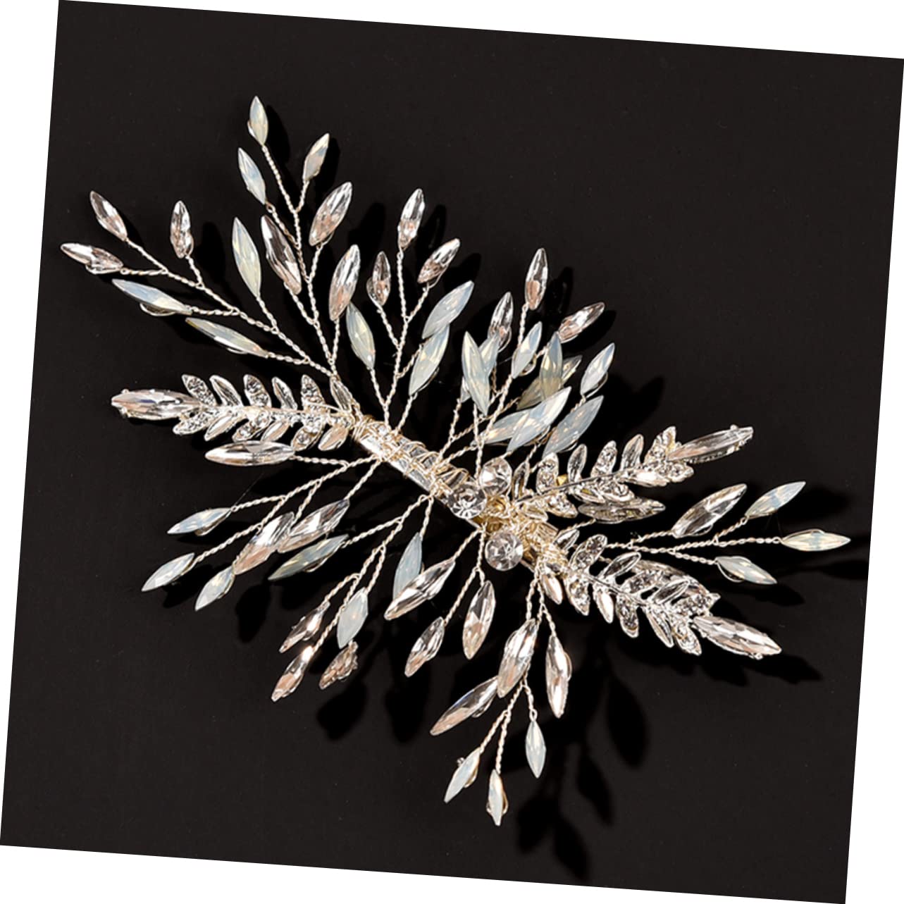 Healeved 3piezas Clip Para Cabello De Strass Forma De Accesorio Nupcial Elegante Para Bodas y Fiestas Para Mujeres y Niñas Diseño Ligero y Cómodo