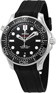 Omega Seamaster Automatic Men's Watch, Black Dial