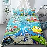 galletas bob esponja facil Función y propósito: cambie rápidamente la apariencia de la habitación, o como un regalo perfecto para amigos, colegas, parientes, familiares y niños. Fundas de edredón-necesidades diarias. Hermosa decoración, este es un buen regalo.