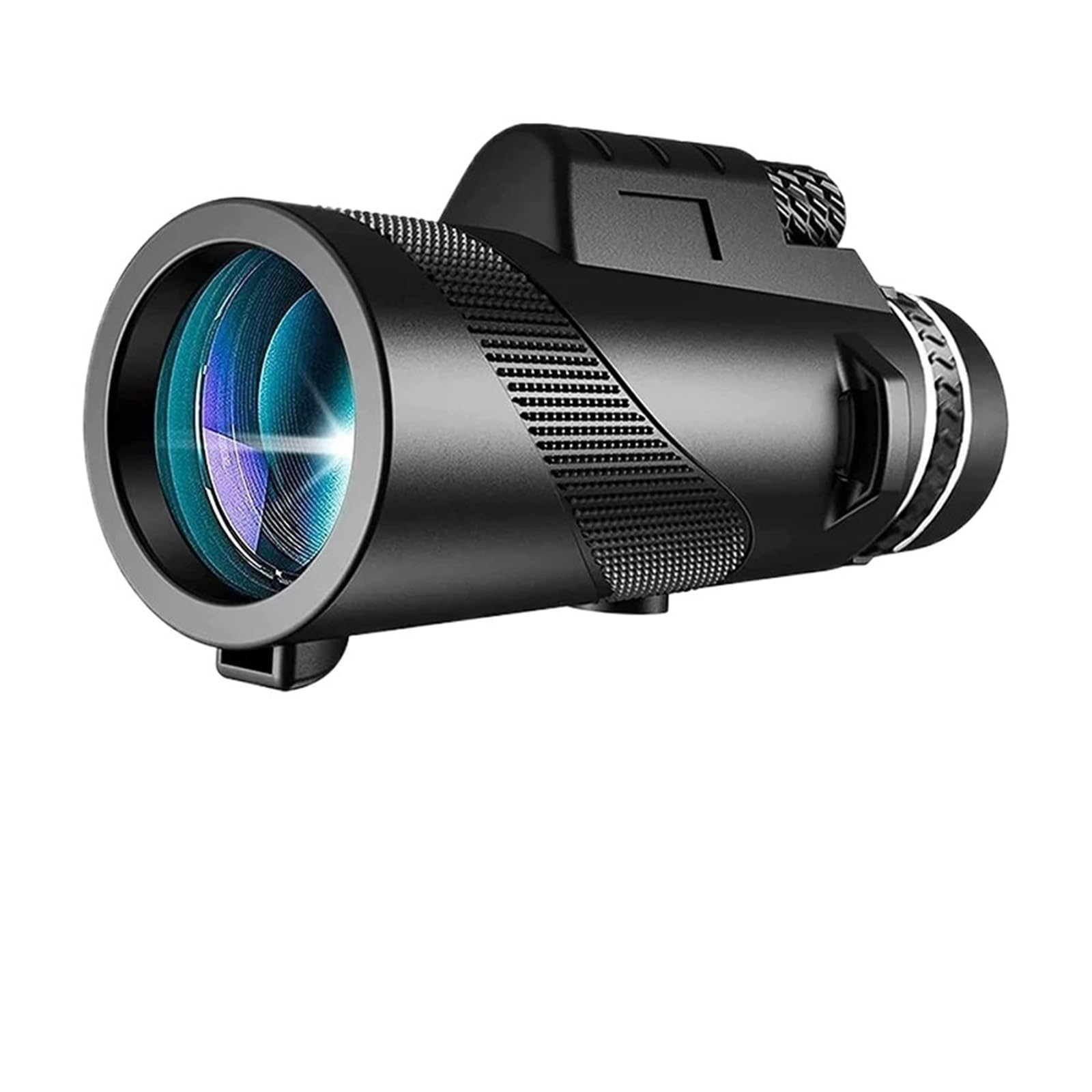 LYGXWJFC Lornetka, teleskop HD 80x100 dalekiego zasięgu przenośny Zoom na polowanie Camping Travel Clear Vision, do obserwacji ptaków (czarny B)