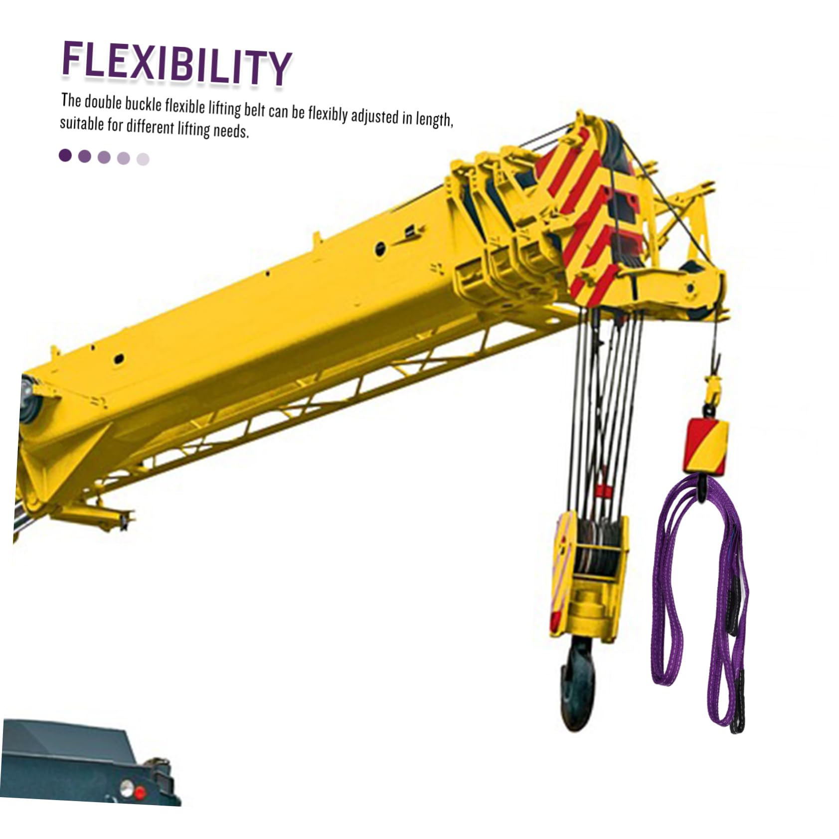 Cabilock Heavy Duty Cargo Sling Flexible Lifting Strap for Appliances Moving Strap for Heavy Lifting and Rigging