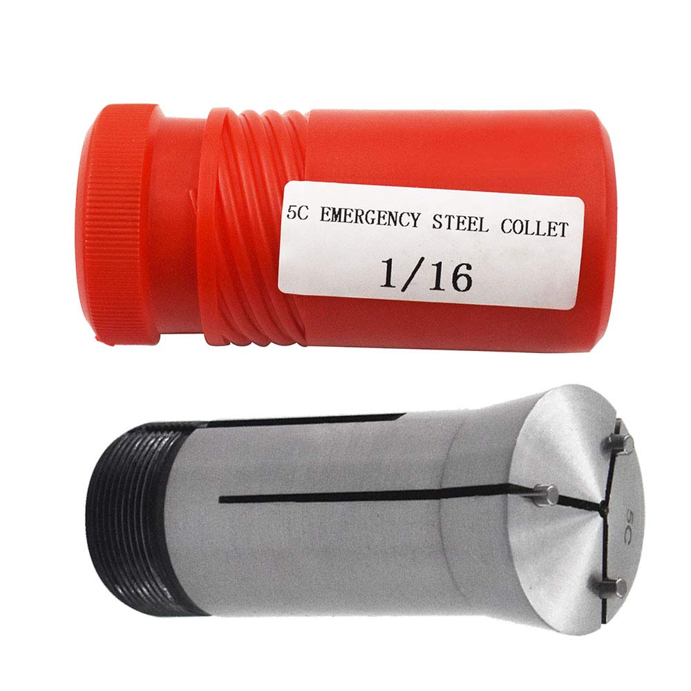 SOHNVWTGD 5C Emergency Steel Collet 1/16" For Lathe and Fixtures Accuracy