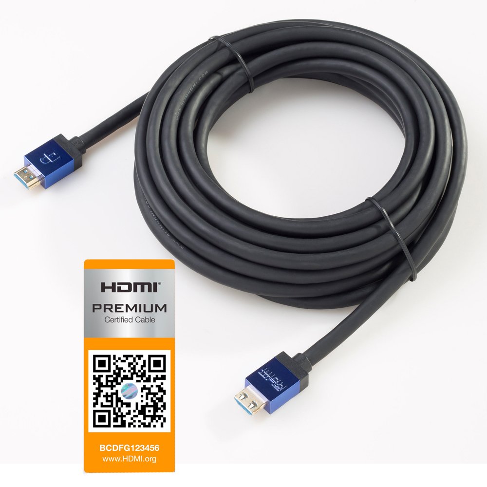 0.5m (50cm) Male Mini (Type C) to Male (Type A) Cable, The World's Slimmest HDMI Lead? (Gold Plated, 1080p, 3D, High Speed, ARC) — view 34