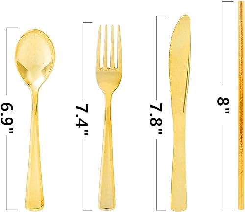 Miniatura 3 de Juego de 192 piezas de platos y servilletas de boda, platos de papel para despedida de soltera para compromiso, celebrar boda, novia, futura