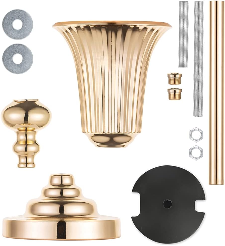 NUPTIO Gold Vase Centrepieces Tall: 2 Pcs 54.6cm Wedding Table Centerpieces Trumpet Vases Metal Flower Stand for Party Anniversary Ceremony Birthday Decorations - Image 5