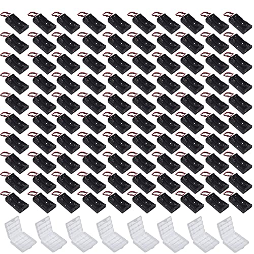 GTIWUNG 15 Stück 2AA Batteriehalter - Mit Kabel Und Aufbewahrungsbox