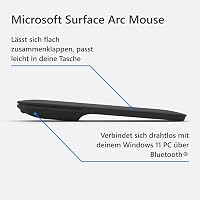 Microsoft Surface Arc Mouse fekete vezeték nélküli egér - black 6