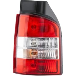 Faro Vw Polo 9N HELLA 2SK 008 579-131 Piloto posterior - Lámparas incandescentes - transparente/rojo ECE - izquierda