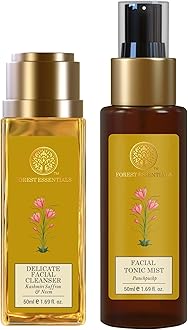 Forest Essentials Facial Tonic Mist Panchpushp|Fresh & Fragrant|Hydrates|Unisex Toner Spray For Face