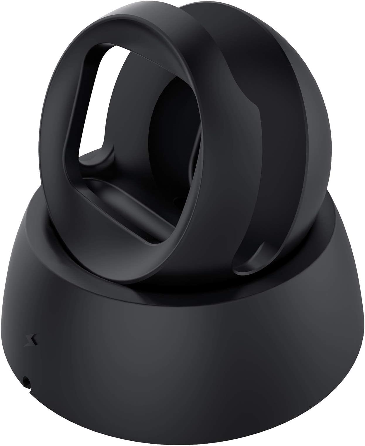 MIUO Apple Watch 4 Stand Holder for Car Anti-Shedding Design Rewashable Reusable Nano Gel Base Silicone Apple Watch Stand for Apple Watch Series 4/3/2/1 Black