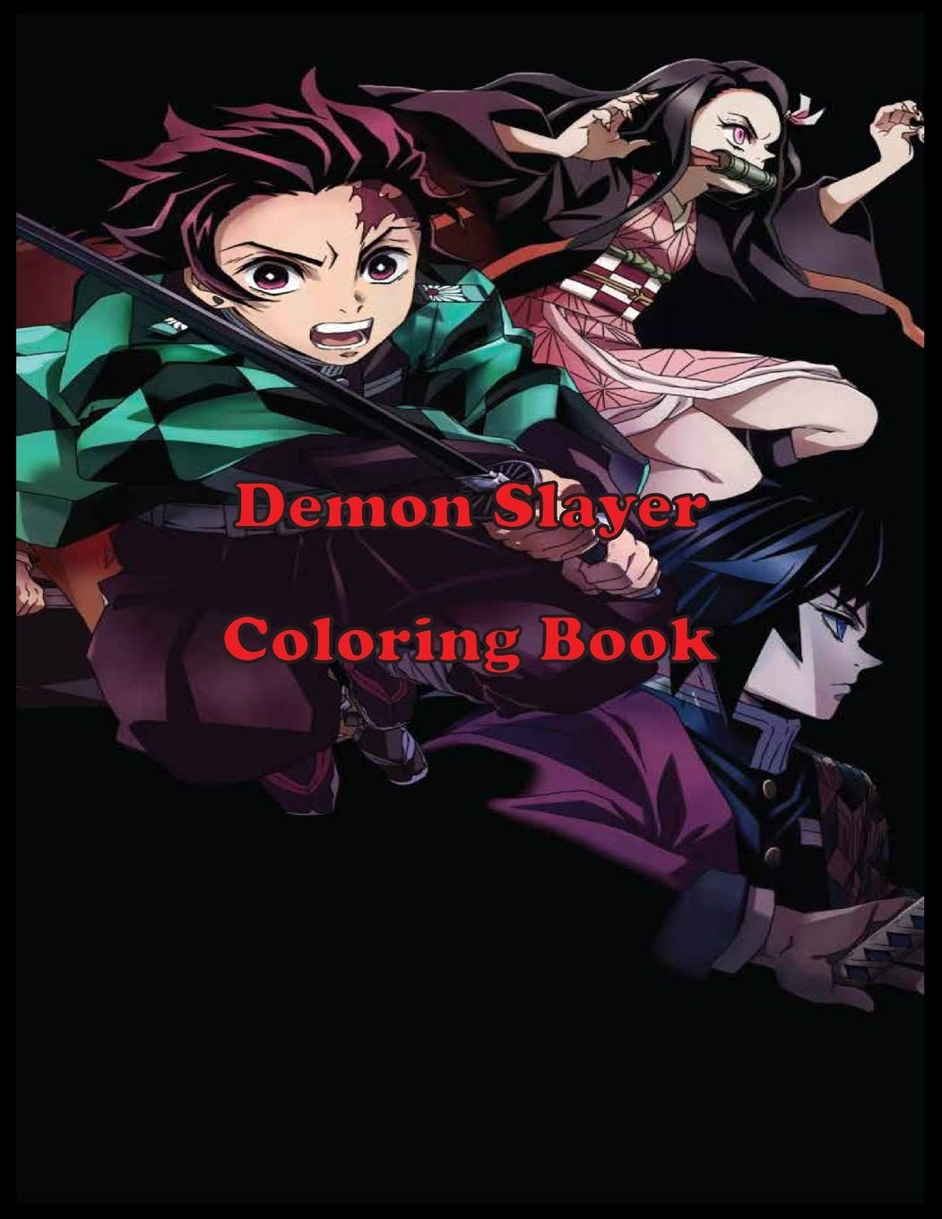 Buy Demon Slayer Coloring Book Kimetsu no Yaiba Coloring Book, Gift