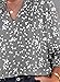 Dokotoo Womens Early Fall Fashion V Neck Floral Long Sleeve Shirts for Women Blouses Boho Tops 2025 Summer Casual Loose Chiffon Work Dressy Tops for Women T Shirts Women's Clothing Outfits Grey Small