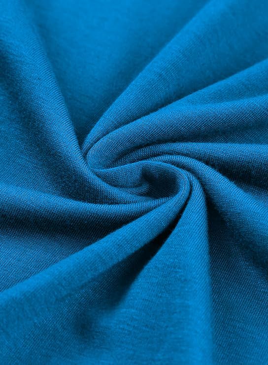 Poetsky 2026 Summer Tunic or Tops for Women to Wear with Leggings Square Neck Casual Long T Shirts with Pockets S-3XL - Image 4