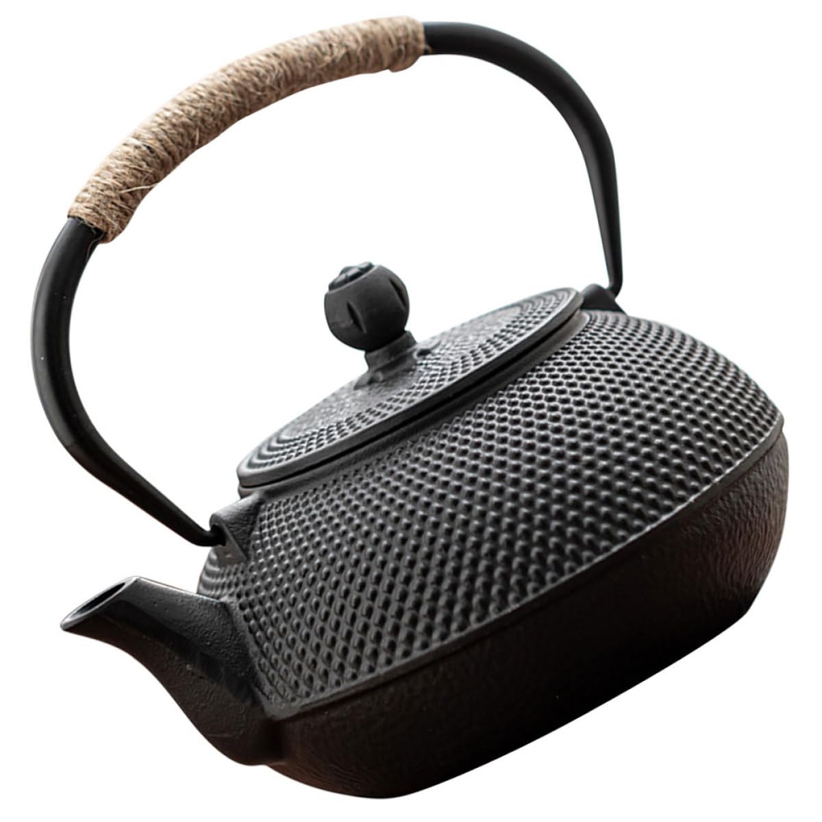 SUPVOX Tetera de Hierro Fundido 900 Ml Infusor y Asa Segura Tetera Japonesa Estilo Tetsubin para Hogar y Oficina Vajilla de Hierro para Té Práctica para Infusión