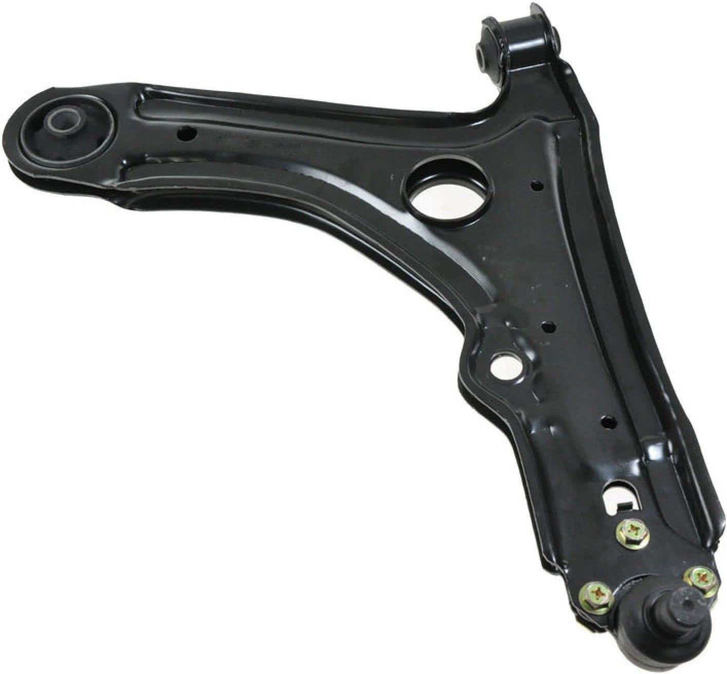 TRQ Front Right Lower Control Arm with Ball Joint Steel Compatible with 1995-2002 Volkswagen Cabrio 1993-1998 Golf 1993-1998 Jetta