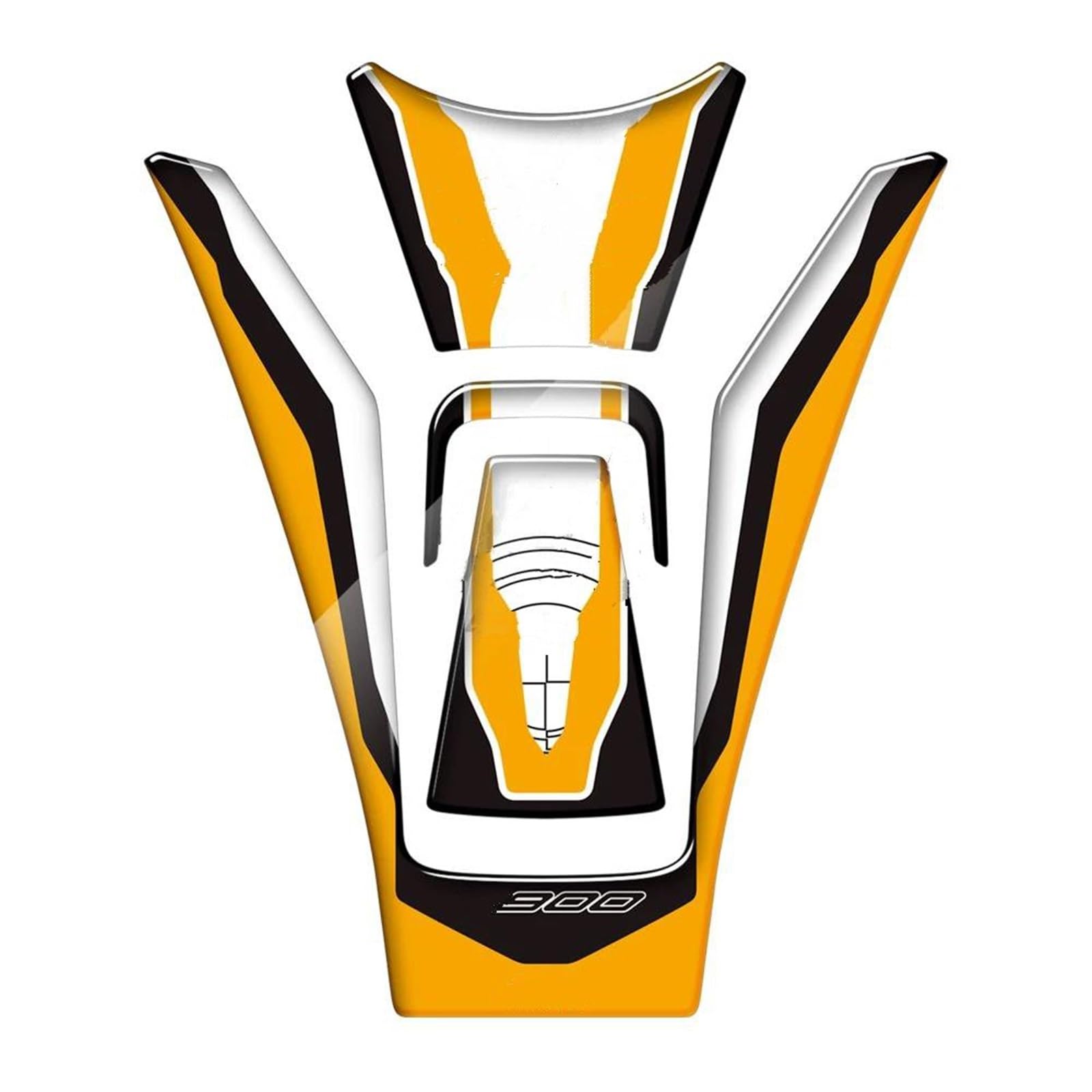 for F900XR F900 XR 2020 Up 3D Motorcycle Gas Tank Pad Protector Sticker GFVFGNLNNA(Orange)