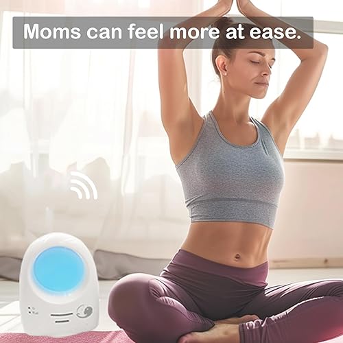 Miniatura 6 de Monitor de audio para bebé, monitor de sonido para bebé para dormir con detección de ruido de luz nocturna, 20 horas de tiempo de espera inalámbrico