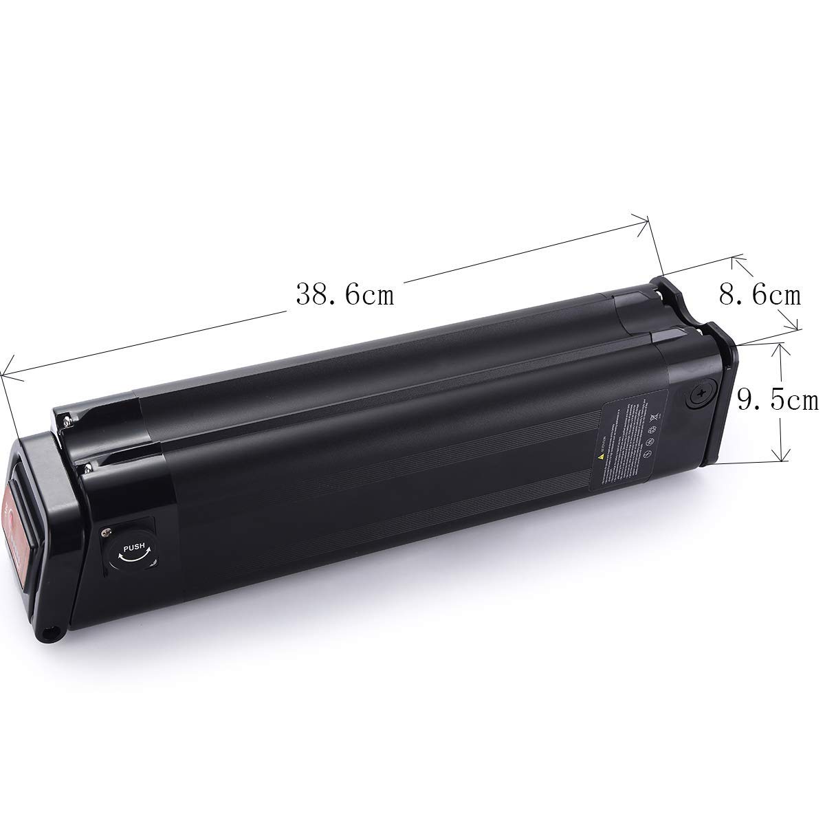 XH259-10J Batteria di ricambio per bici elettrica Pedelec ZL07010-F 24V15,6Ah, per Phylion, MiFa, Rex, Prophete E-Bike