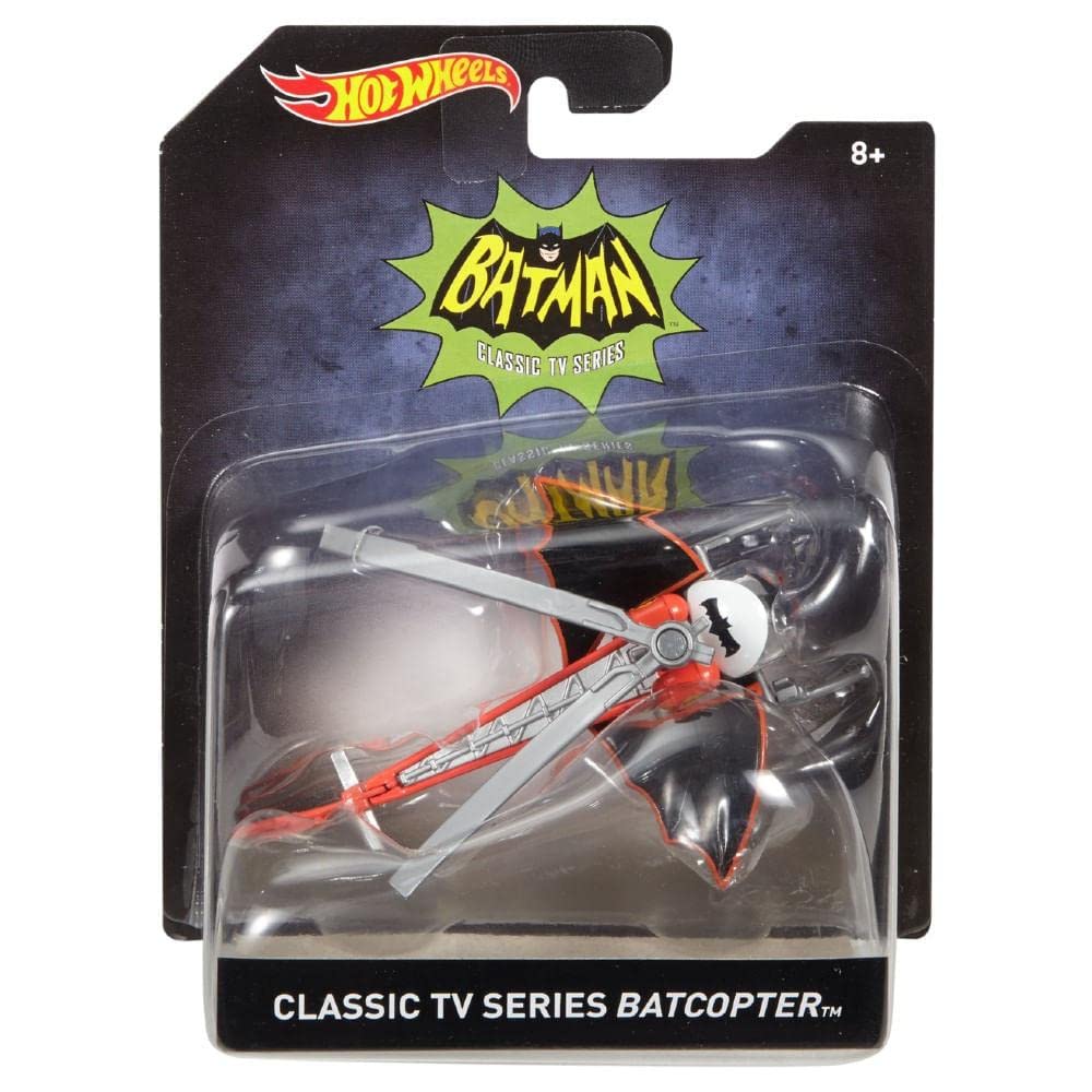 aglemoss製バットマン クラシック TVシリーズ　ヘリコプター Hot Wheels Batman Classic Tv Series Batcopter - Mattel | Amazon.com.br