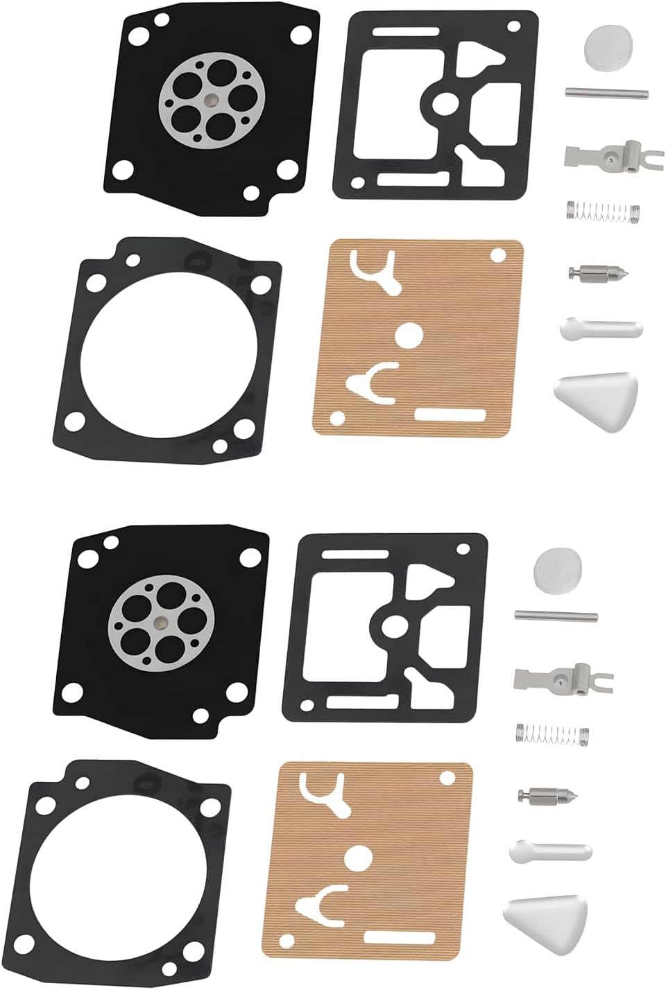 2 Set Chain Saw Carburetor Diaphragm Seal Repair Kit Compatible with STIHL 034 036 044 MS 340 360 440