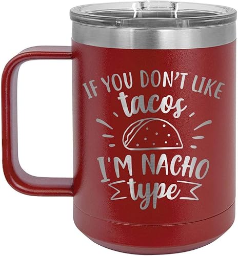 Taza de café con tapa superior deslizante, taza de café de viaje aislada, ideal para regalo de cumpleaños o Navidad de mujeres o hombres Compare