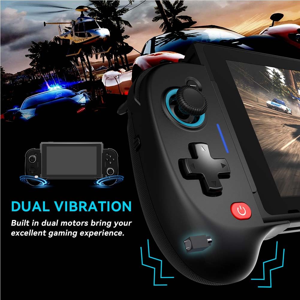 ShanWan Mobile Game Controller Q17SP with dual vibration feature