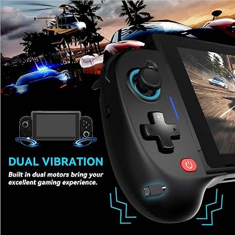 ShanWan Mobile Game Controller, Suitable for iPhone/Android/Switch/Switch OLED, Hall Effect Joystick, Turning your Phone into a Game Console to play Xbox, PlayStation, Call of Duty RobloxFortnite